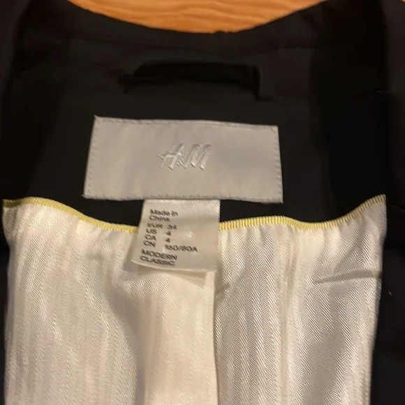 H&M blazer w pockets & shoulder pads - Picture 6 of 7